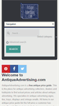 Mobile Screenshot of antiqueadvertising.com